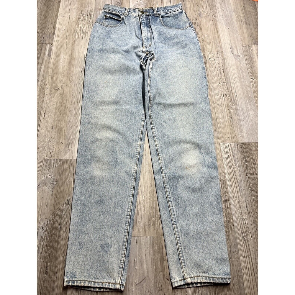 Vintage Lawman Jeans Women's Mom Jeans Light Wash‎ Sz 26x28 High Waisted
